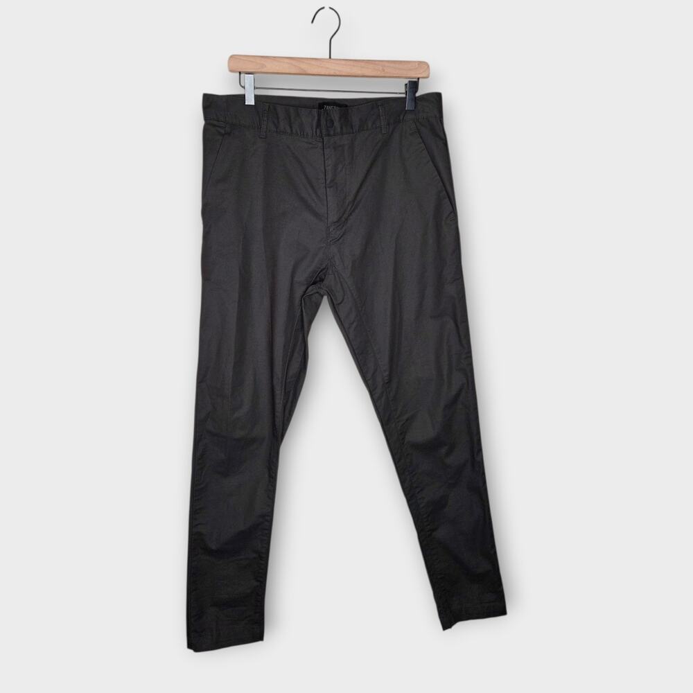 Zanerobe Dark Green Chino Pants Cotton Men's 34x29